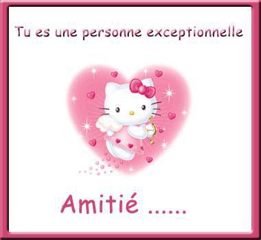 tu est une personne exceptionnelle ...